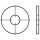 DIN 9021 Stahl verzinkt M3 / 3,2 x 9 x 0,8 mm VE = 500 Stück