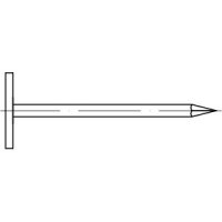 DIN 1160 Stahl Form B feuerverzinkt Breitkopfstifte -...