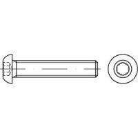 ISO 7380-1 A 4 Flachkopfschrauben M 10 x 50 (VE 100...