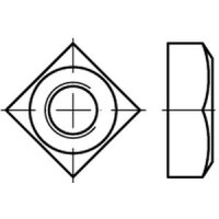 DIN 557 5 Vierkantmuttern M 8 (VE 100 Stück)