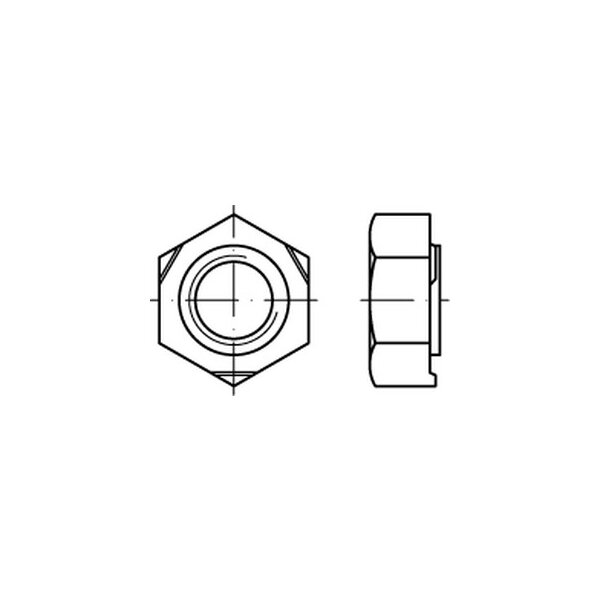 DIN 929 Stahl Sechskant-Schweißmuttern M 10 (VE 500 Stück)