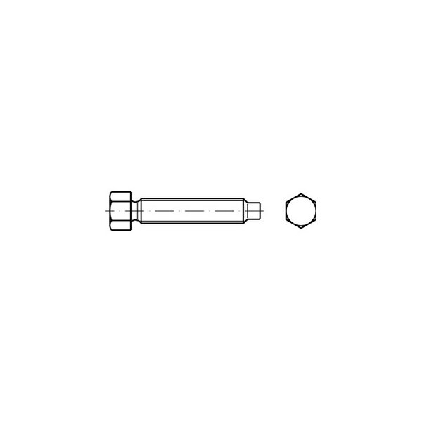 DIN 561 22 H (8.8) Ri Sechskantschrauben AM 10 x 30 (VE 50 Stück)