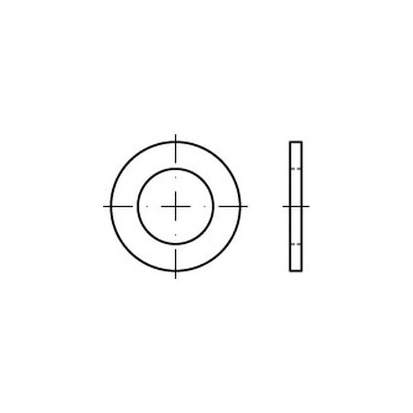 DIN 433 -1 A4 Scheiben 17 (VE 50 Stück)