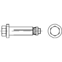 Lindapter-Hollo-Bolt St./8.8 HB 08-Größe 3...