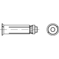 Lindapter-Hollo-Bolt A 4 HBSTFF 10-Größe 1 (VE...