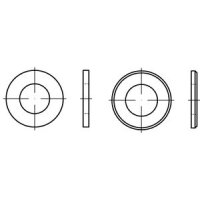 DIN 125 Scheiben Messing B 21 (VE 50 Stück)