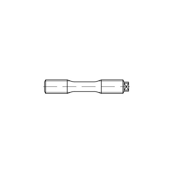 DIN 2510 Mu 1.7709 Form L Schraubenbolzen M 20 x 95 (VE 1 Stück)