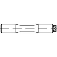 DIN 2510 Mu 1.7709 Form L Schraubenbolzen M 33 x 235 (VE...